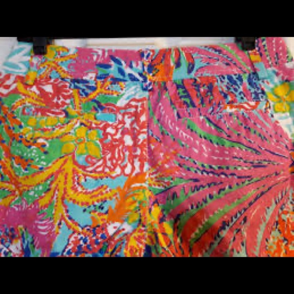 Lilly Pulitzer Callahan 5” Short Fishing For Compliments Size 4 - Picture 6 of 12
